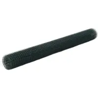 vidaXL Clôture en fil de fer acier avec revêtement PVC 25x1,5 m vert
