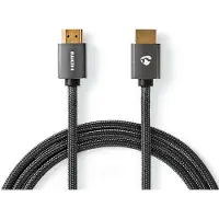 Ginza.se Cvtb34000gy50 High Speed Hdmi Cable Over Ethernet Hdmi-hdmi 4k Arc 18 Gbps Cotton 5 M 60hz Doré