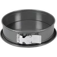 Kaiser Moule à charnière La Forme Plus 8,5cm Ø28cm noir