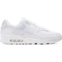 Nike Baskets basses 'AIR MAX 90' gris argenté / blanc