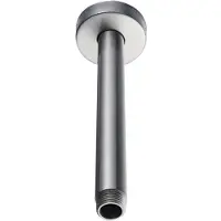 FortiFura Calvi Bras de douche plafond Rond 20cm Inox brossé SW377868