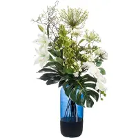 Emerald Bouquet artificiel Shine XL