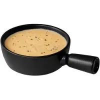 Boska Poêlon à fondue Nero - Pour cuisinière à gaz - Lavable au lave-vaisselle - 1,3 litre