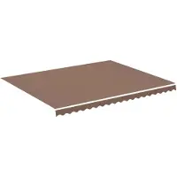 vidaXL Tissu de store brun 4,5x3,5 m