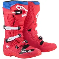 Alpinestars Bottes Tech 5 Bright Red Dark Red Alpine Blu