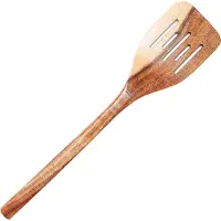 Dutchdeluxes Spatule Dutchdeluxes Wooden Skimmer Utensil Acacia