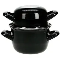 Cosy & Trendy Horeca Cass. Moule D12cm Noir-0.5kg-0.9lnieuw Model (lot de 6)