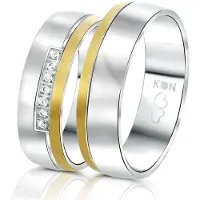 Lucardi Bague or / argent