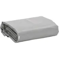 vidaXL Bâche de protection Gris 1,5x2 m 650 g/m