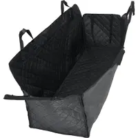 vidaXL Housse de siège de voiture pour chien Noir 137x46x50 cm