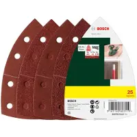 Bosch Powertools Multi-sanders Grit 40-180 25 Units Noir