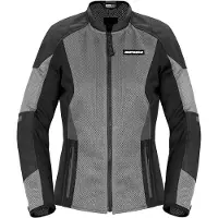 Spidi Veste textile moto Super Net pour femme, gris, XL