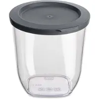 Koziol Pot de Rangement Koziol Connect Rond 1 liter Grey
