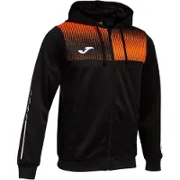 Joma Eco Supernova Full Zip Sweatshirt Noir 11-12 Years Garçon