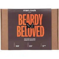 Men Rock MenRock Beardy Beloved Soothing Oak Moss Beard Shampoo 100ml + Beard Conditioner 100ml + Beard Oil 30ml