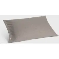 Yumeko - Taie d'oreiller - Flanelle De Coton - 50x70 - Marron