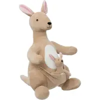 Atmosphera for Kids Kangourou en peluche XL, 63 cm