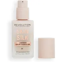 Makeup Revolution Skin Silk Serum Foundation fond de teint léger illuminateur teinte F1 23 ml