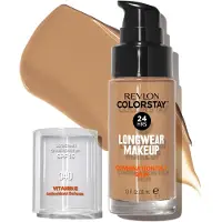 Revlon Fond de teint - - ColorStay Longue Tenue - Peaux mixtes - Formule enrichie en vitamine E