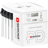 Skross Muv Usb Ac 65pd + Usb-c Cable Prise De Voyage