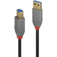 Lindy Anthra Line - Câble USB - USB type A (M) pour USB Type B (M) - USB 3.0 - 50 cm