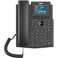 Fanvil HT301-U, filaire, bureau/centre d'appels, 20 - 20000 Hz, 73 g, casque, noir