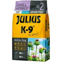 Julius-K9 JULIUS K-9 Puppy & Junior agneau, herbes pour chien