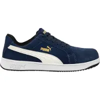 Puma Chaussure Basse Iconic Suede S1P Bleu T.43 - - 640020300000043
