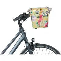 Basil Bloom Field Klickfix 15l Front Basket Rose