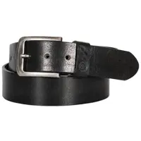 Detlev Louis DL-AC-4 Ceinture en cuir, noir Noir 120CM unisex