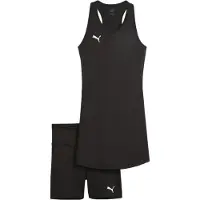 Puma Robe de sport 'TeamGOAL' noir / blanc