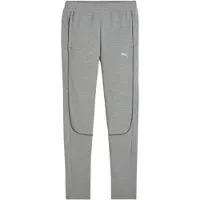 Puma Pantalon de sport gris / blanc