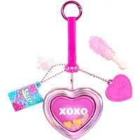 Real Littles Filles, Porte-clés, Real Littles Tiny Tins, Real Metal Tin With 4 Charms, Includes Real Working Stationery (30496), Multicolore