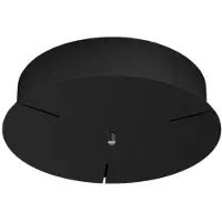 Martinelli Luce Lunaop Rosace de Plafond - 1 Lunaop Ø 50 ou Ø 80 Black | Push|Dali|1-10v