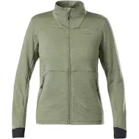 Eider - Polaire technique en Polartec&reg; - W Thorens Polartec Powergrid Fleece Khaki pour Femme - Taille XS - Vert