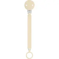 Suavinex Lanière en silicone avec clips pour sucette Wonder, Crem,