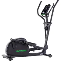 Tunturi C60-R Crosstrainer - Elliptique avec 26 programmes - Stepper avec fonction de fréquence cardiaque - 36 KG de masse rotative