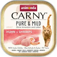 Animonda Carny Adult Pure & Mild 32 x 100 g pour chat - poulet, crevettes