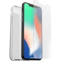 Otterbox Clearly Protected Alpha Skin Glass Coque Intégrale Apple iPhone Xs Transparent