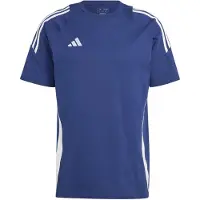 Adidas T-Shirt fonctionnel 'Tiro 24' gentiane / blanc