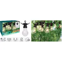 Progarden Guirlande intérieure et extérieure avec ampoules chaudes