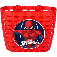 Disney panier de vélo Spider-Manjunior 20 cm rouge