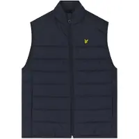 Lyle & Scott Doudoune sans manches - Dark Marine - - 10-11 ans (140-146) - Gilet Doudoune