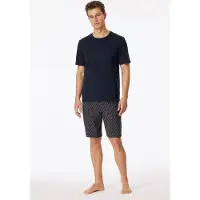 Schiesser Bas de Pyjama Schiesser Homme 181171 Nightblue-Taille 50
