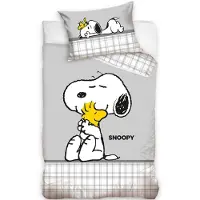 Carbotex Literie pour lit d'enfant Snoopy Best Friends
