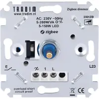 Tradim Zigbee LED dimmer 2501ZB 5-150 W (R,C)