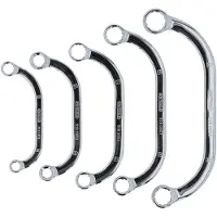 Ks Tools CHROMEplus Jeu de clés de démarrage et de blocage, 5 pièces