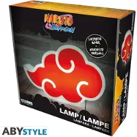 Naruto Lampe Anime de - Shippuden - Akatsuki Cloud - pour Indifférent - rouge/blanc - Taille Standard