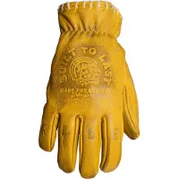 John Doe Coyote Embossed, gants ,Jaune ,XS
