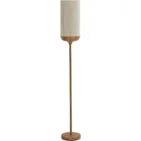Light & Living Lampadaire Dania Impression bois clair